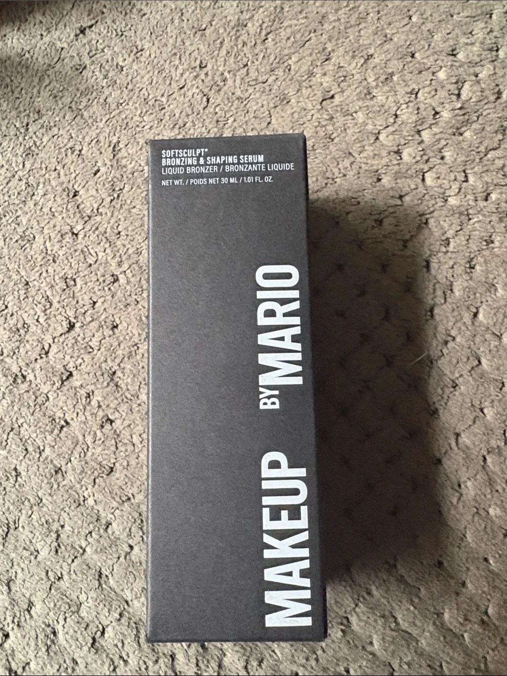 Make up by Mario soft sculpt bronzing, and shaping serum bnib, light